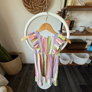 Colorful Striped Sleeveless Dress Kids - Grace Karin